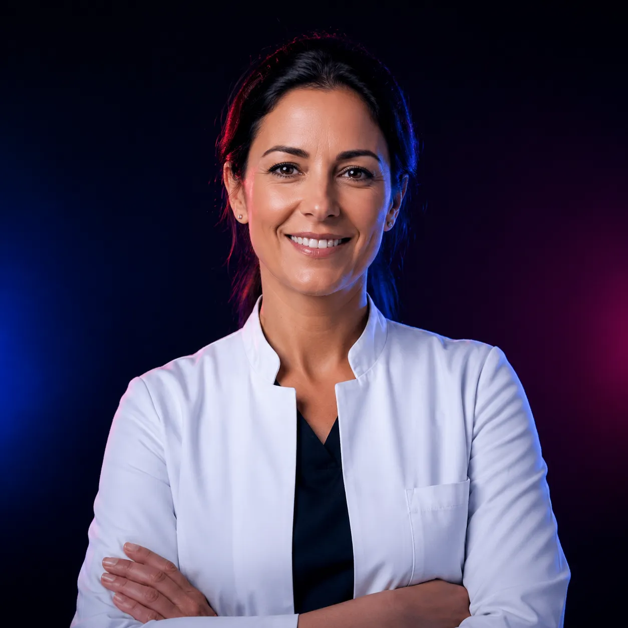 Priya from Battery Point giving a testimonial as a dentist about clearer SEO strategy and website performance